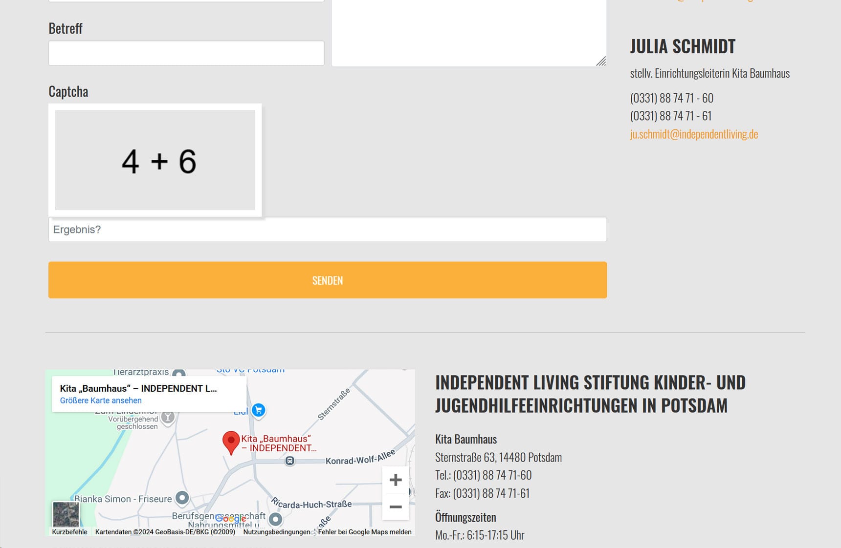 Beispiel Kita Baumhaus